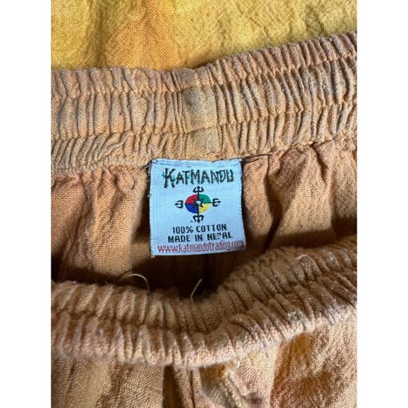 Kathmandu Trading Nepal Boho Joggers Hoodie Set Sleeveless Shirt Pants S/M - Picture 4 of 12